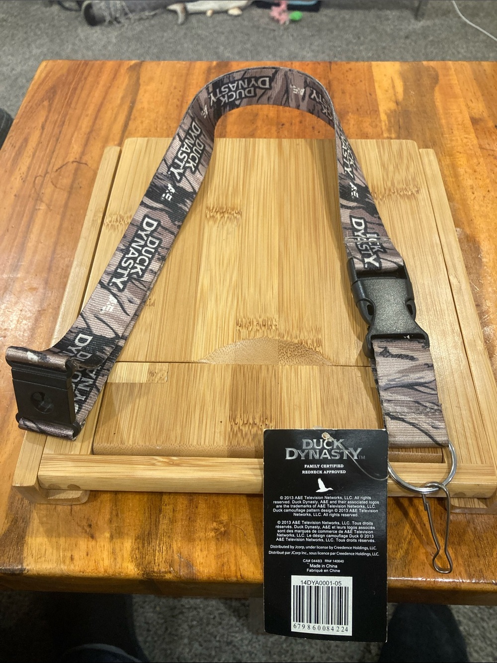 Duck Dynasty Men’s Camouflage Lanyard Belt Strap